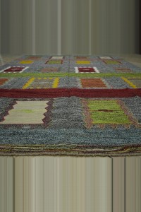 Green Gray Modern Turkish Kilim Rug 8x10 Feet 250,308 - Grey Turkish Rug  $i