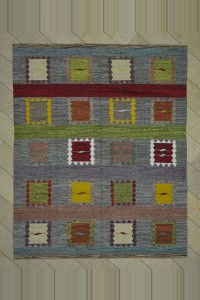 Grey Turkish Rug Green Gray Modern Turkish Kilim Rug 8x10 Feet 250,308