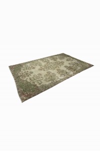 Green Oushak Area Rug 6x10 Feet 192,310 - Oushak Rug $i