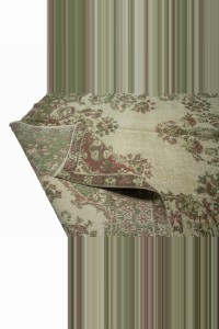 Green Oushak Area Rug 6x10 Feet 192,310 - Oushak Rug $i