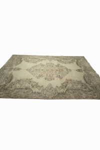 Hand Knotted Oushak Area Rug 6x10 Feet 195,310 - Oushak Rug $i