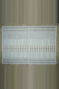 Handmade Turkish Cotton Kilim Rug 11x16 Feet  337,480 - Grey Turkish Rug  $i