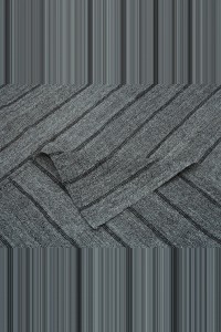 Handmade Turkish Grey Rug 7x9 Feet 208,259 - Grey Turkish Rug  $i