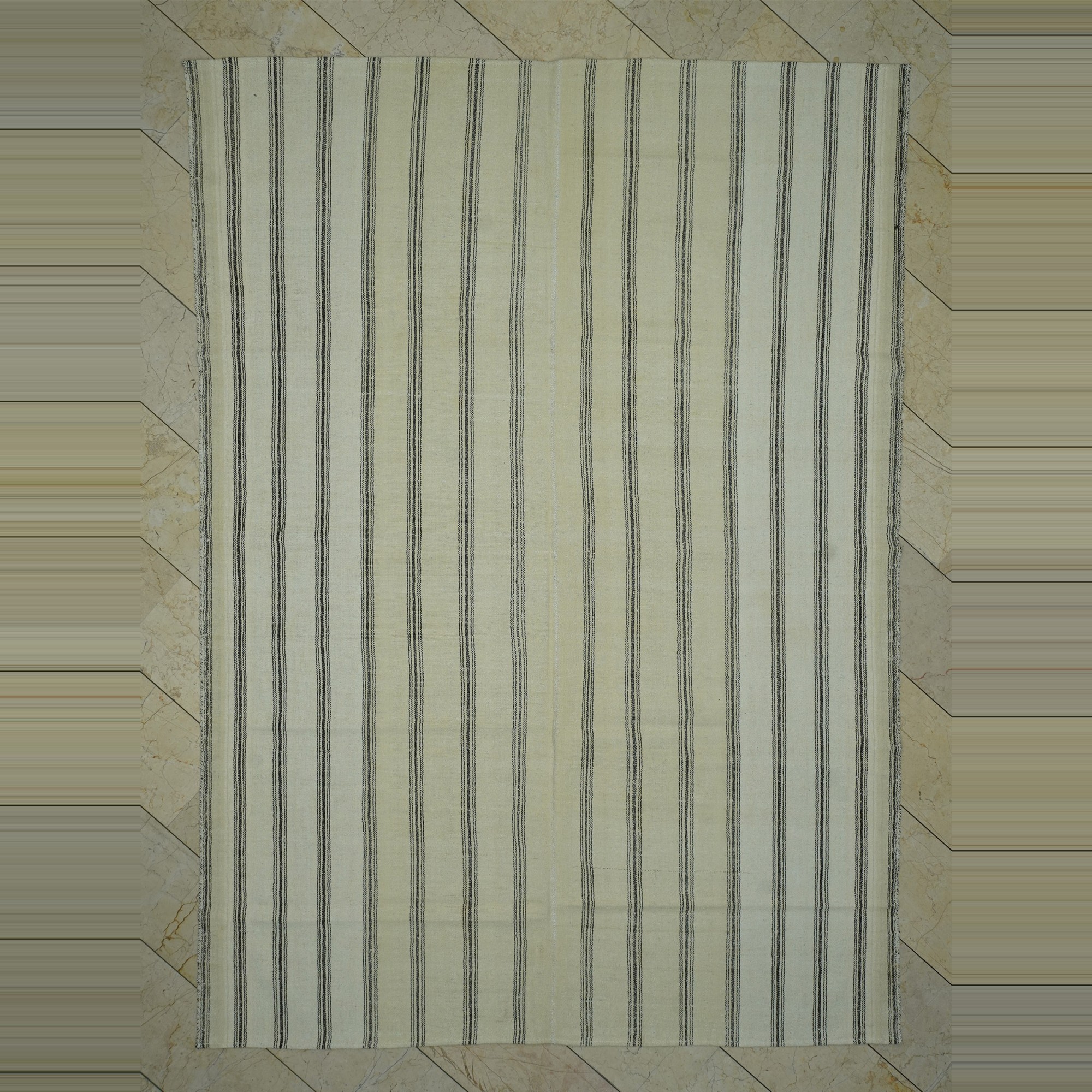 Handmade Turkish Kilim Rug 7x10 Feet 214,298 - Turkish Natural Rug