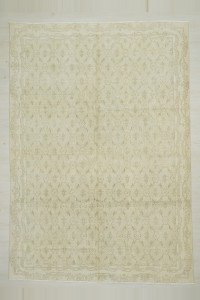 Handmade Vintage Oushak Rug 7x10 Feet 215,306 - Oushak Rug $i