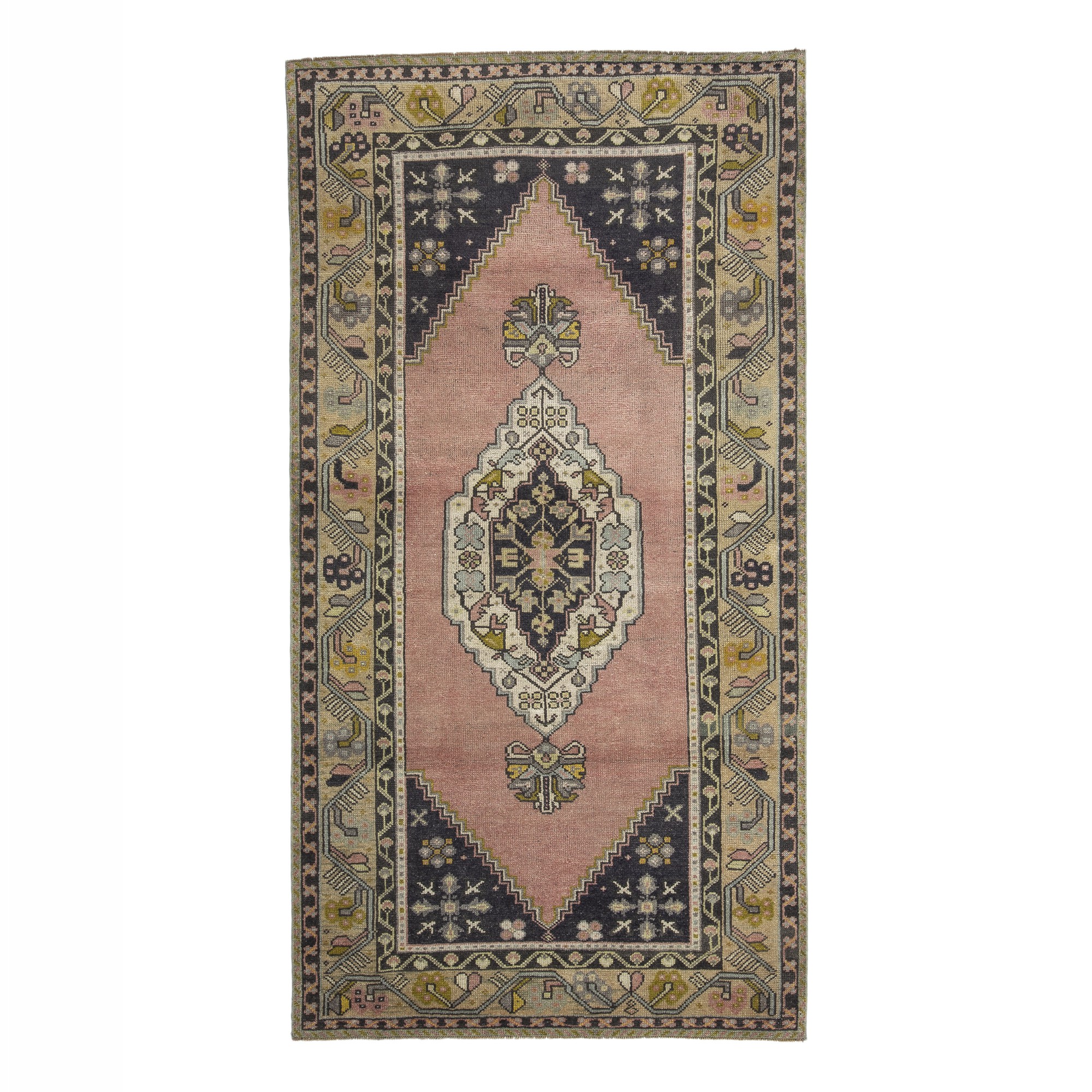 Handwoven Turkish Rug 4x8 Feet 122,232 - Turkish Carpet Rug