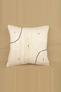 Turkish Kilim Pillow Hemp kilim Pillow Cover, 20'x20' inch  50,50