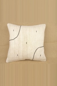 Turkish Kilim Pillow Hemp kilim Pillow Cover, 20'x20' inch  50,50