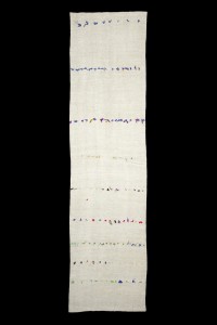 Turkish Rug Runner Hemp Rug Runner 3x13 Feet 100,390