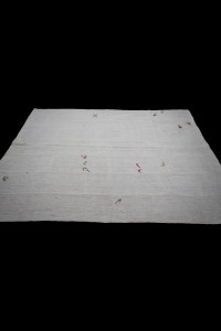 Hemp Rug with Rag 5x7 Feet 162,224 - Turkish Hemp Rug $i