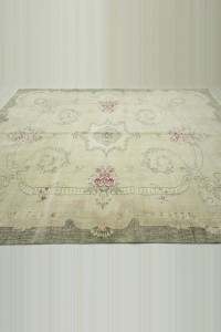 Heriz Pattern Oushak Carpet Rug 7x9 Feet 225,284 - Oushak Rug $i