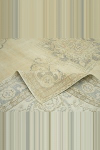 Heriz Pattern Vintage Oushak Carpet Rug 7x10 Feet 211,300 - Oushak Rug $i