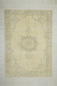 Heriz Pattern Vintage Oushak Carpet Rug 7x10 Feet 211,300 - Oushak Rug $i