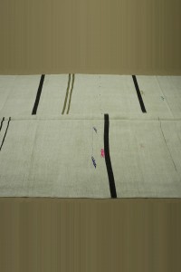 Horizontal Striped Hemp Rug 6x11 Feet 190,340 - Turkish Hemp Rug  $i