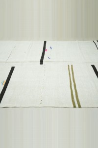 Horizontal Striped Hemp Rug 6x11 Feet 190,340 - Turkish Hemp Rug $i