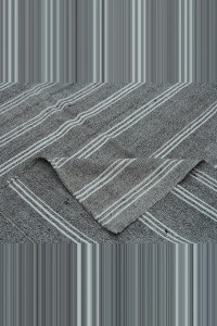 Housewarming Flatweave Grey Rug 8x11 Feet 239,342 - Grey Turkish Rug  $i