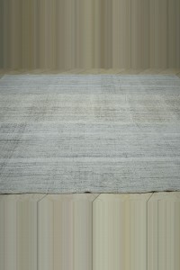 ivory Color Turkish Flat Weave Kilim Rug 9x11 Feet 287,340 - Grey Turkish Rug $i