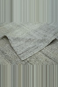 ivory Color Turkish Flat Weave Kilim Rug 9x11 Feet 287,340 - Grey Turkish Rug $i