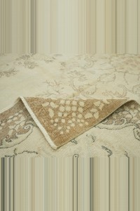 Large Beige Brown Oushak Rug 7x10 Feet 200,305 - Oushak Rug $i