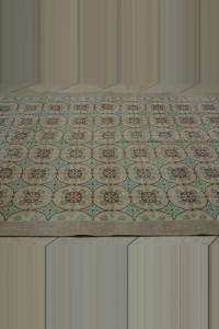 Large Daisy Pattern Oushak Rug 6x10 Feet 196,311 - Oushak Rug $i