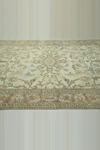 Large Distressed Oushak Rug 7x10 Feet 200,303 - Oushak Rug $i