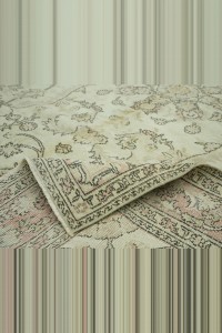 Large Distressed Oushak Rug 7x10 Feet 200,303 - Oushak Rug $i