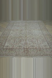 Large Double Knotted Oushak Rug 7x10 Feet 205,298 - Oushak Rug $i