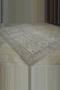 Large Double Knotted Oushak Rug 7x10 Feet 205,298 - Oushak Rug $i