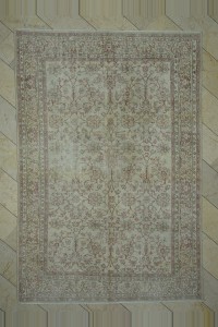 Large Double Knotted Oushak Rug 7x10 Feet 205,298 - Oushak Rug $i