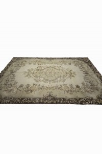 Large Farmhouse Oushak Rug 7x10 Feet 200,311 - Oushak Rug $i