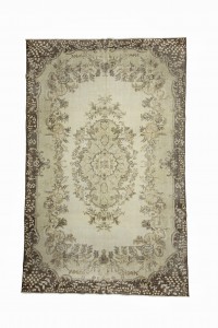Large Farmhouse Oushak Rug 7x10 Feet 200,311 - Oushak Rug $i