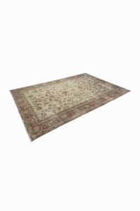 Large Floral Oushak Rug 7x10 Feet 207,315 - Oushak Rug $i