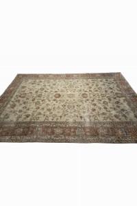 Large Floral Oushak Rug 7x10 Feet 207,315 - Oushak Rug $i