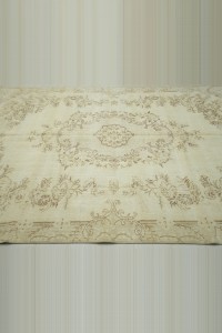 Large Pastel Oushak Rug 7x10 Feet 210,300 - Oushak Rug $i