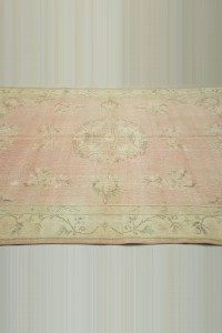 Large Salmon Pink Oushak Rug 7x10 Feet 204,300 - Oushak Rug $i