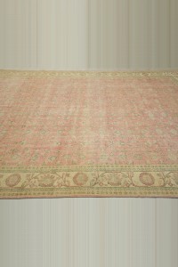 Large Salmon Pink Oushak Rug 8x12 Feet 240,362 - Oushak Rug $i