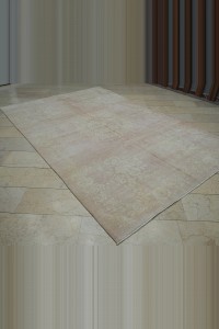Large Short Pile Oushak Rug 7x10 Feet 204,316 - Oushak Rug $i