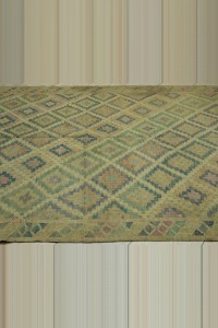 Large Turkish Embrodiery Kilim Rug 7x11 Feet 198,320 - Turkish Kilim Rug  $i