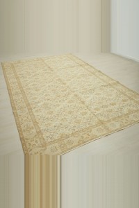 Light Brown Oushak Rug 6x10 Feet 186,290 - Oushak Rug $i