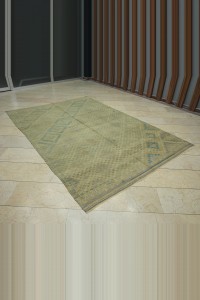 Light Color Turkish Kilim Rug 6x9 Feet 188,278 - Turkish Kilim Rug $i