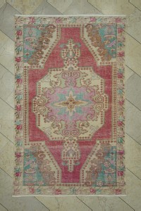 Turkish Carpet Rug Light Purple Oushak Rug 4x7 127,208