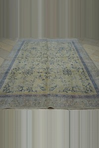 Light Yellow Oushak Rug 7x10 Feet 197,290 - Oushak Rug $i