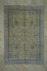 Light Yellow Oushak Rug 7x10 Feet 197,290 - Oushak Rug $i