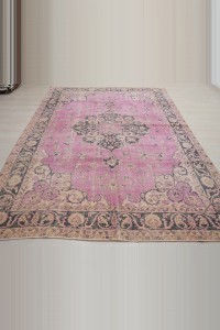 Lilac Color Oushak Rug 7x10 Feet 202,308 - Oushak Rug $i