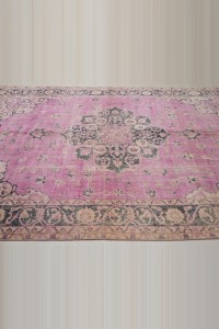 Lilac Color Oushak Rug 7x10 Feet 202,308 - Oushak Rug $i