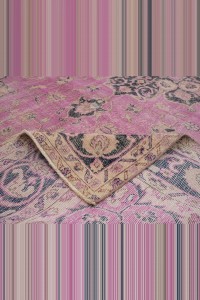 Lilac Color Oushak Rug 7x10 Feet 202,308 - Oushak Rug $i