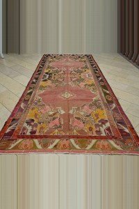 Long Large Turkish Kars Kilim Rug 6x13 188,398 - Turkish Kilim Rug  $i