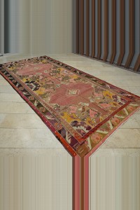 Long Large Turkish Kars Kilim Rug 6x13 188,398 - Turkish Kilim Rug  $i