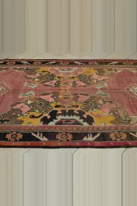 Long Large Turkish Kars Kilim Rug 6x13 188,398 - Turkish Kilim Rug  $i