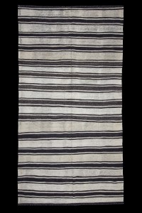 Long Size Turkish striped Kilim rug 6x11 Feet  176,336 - Turkish Natural Rug  $i